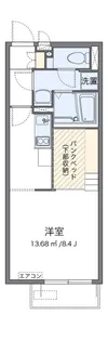 愛知県名古屋市緑区万場山1【アパート】の間取り