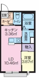 山形県山形市旅篭町1【アパート】の間取り