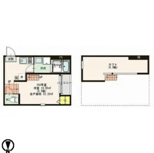 宮城県仙台市若林区大和町2【アパート】の間取り