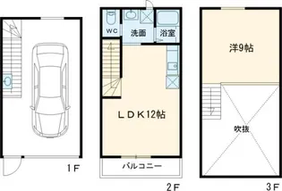 ダイワーズ感田ベースIの間取り