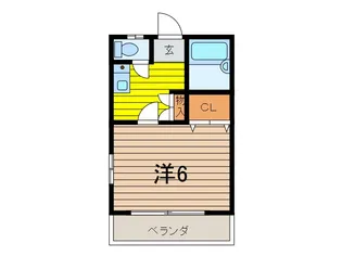 HAPPINESS・静【2階】の間取り