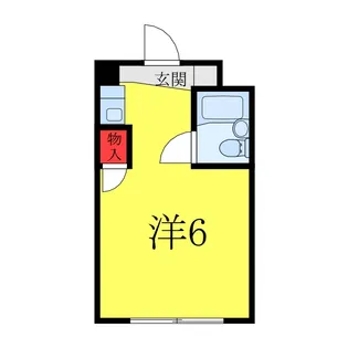 ヘリオス87田無【1階】の間取り