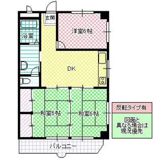 黒澤ビル【6階】の間取り