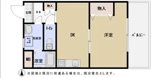 ヴィラウェリントン【6階】の間取り