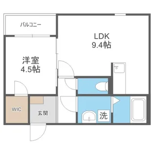 ケーエス博多南駅II【1階】の間取り
