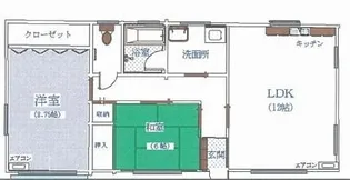群馬県伊勢崎市市場町2【一戸建】の間取り