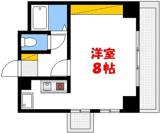 グランドマンション舟入【2階】の間取り