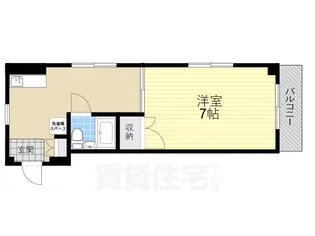 シーサイドマンション【3階】の間取り