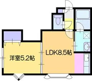 フォーサイトカレッジ【1階】の間取り