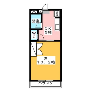 クレシェンテ【3階】の間取り