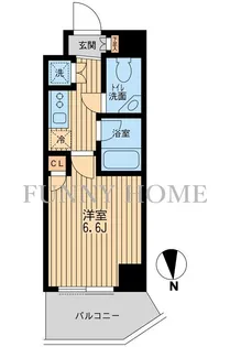 東京都世田谷区池尻3【マンション】の間取り