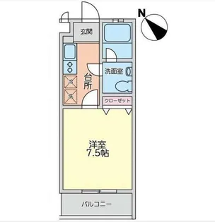 シャレー21【2階】の間取り