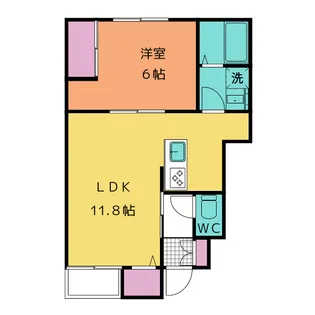 メゾンT・S【1階】の間取り