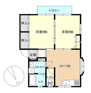 coming century【2階】の間取り