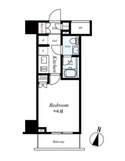 東京都足立区青井5【マンション】の間取り