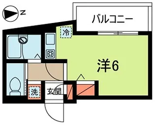 LYNX松ノ木【3階】の間取り