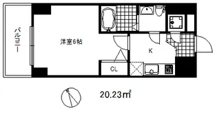 エスリード神戸ハーバークロス【10階】の間取り