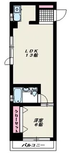 番町ロイヤルコート【9階】の間取り