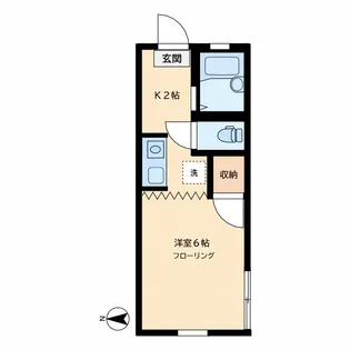 オークひもんや【2階】の間取り