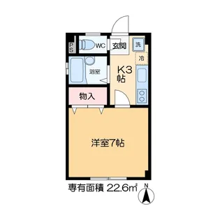 第二酒井マンション【1階】の間取り