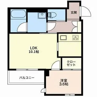 Chardon【1階】の間取り