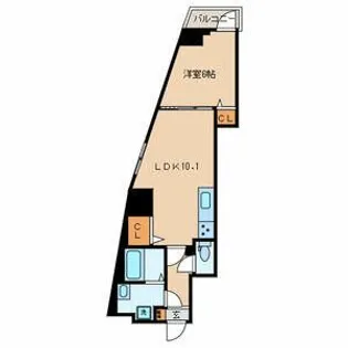 東京都港区白金6【マンション】の間取り