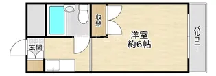 大阪府大阪市都島区都島南通2【マンション】の間取り