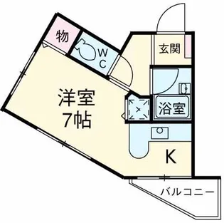 ルプレ荻窪【2階】の間取り