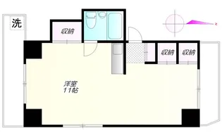 スペース82【4階】の間取り