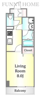 東京都世田谷区若林4【マンション】の間取り