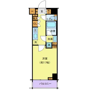 クレヴィスタ板橋西台II【7階】の間取り