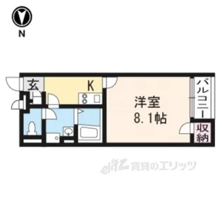 レオネクスト御所【2階】の間取り