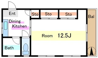 北砂中央ビル【2階】の間取り