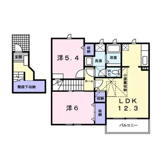 コンフォールY・T II【2階】の間取り