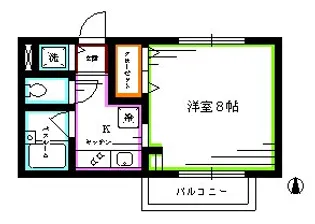 チェリーストーン【1階】の間取り