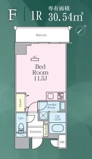 ゼンパレス日本橋【9階】の間取り