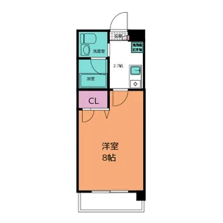 ジェプロ大江【6階】の間取り