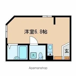 東京都杉並区和泉1【アパート】の間取り