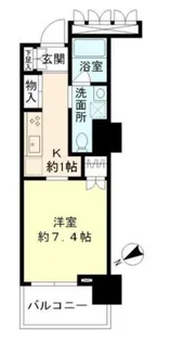 豊洲シエルタワー【5階】の間取り