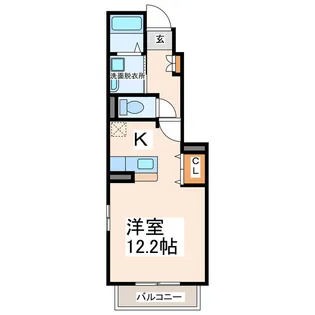 パインヒルズ【1階】の間取り