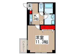 エムズ【2階】の間取り