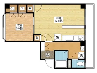 山口ビル【3階】の間取り