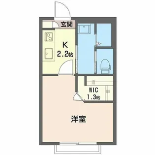 ポラーノ都立大【2階】の間取り