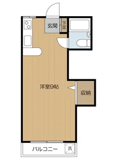 コーポパインウッド【2階】の間取り