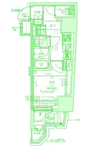 メインステージ横濱弥生町【8階】の間取り