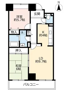 URベルマージュ堺弐番館【28階】の間取り