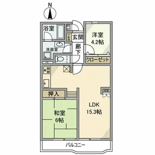 神奈川県綾瀬市蓼川1【マンション】の間取り