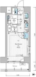 東京都江東区東砂6【マンション】の間取り