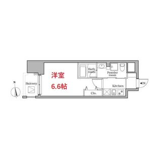 東京都大田区蒲田5【マンション】の間取り