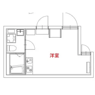 ルーデンス平和島【5階】の間取り